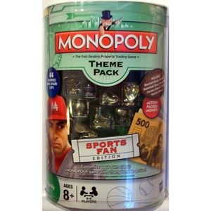 NEW MONOPOLY SPORTS FAN EDITION THEME PACK collect